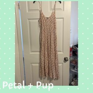 Petal & Pup Geometric Print Maxi Dress